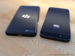 Blackberry z10 vs iPhone